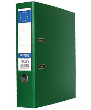 Класьор Europa A4, 7,5 cm Зелен