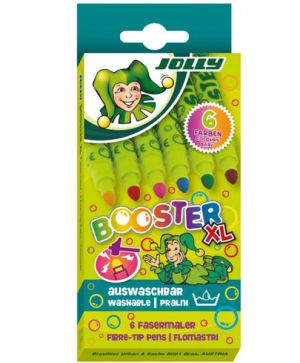 Флумастери Jolly Booster XL,6цв.