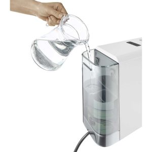 Кафе машина Catler ES702, за капсули Dolce Gusto, Nespresso, Caffissimo, 1350 W, налягане на помпата 15 бара, бяла