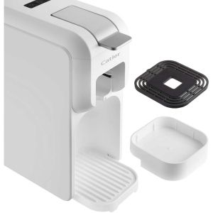 Кафе машина Catler ES702, за капсули Dolce Gusto, Nespresso, Caffissimo, 1350 W, налягане на помпата 15 бара, бяла