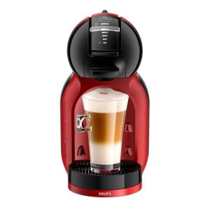 Кафе машина Krups Mini Me KP123H10, автоматична, за капсули Nescafe Dolce Gusto, 1500 W, червено-черна