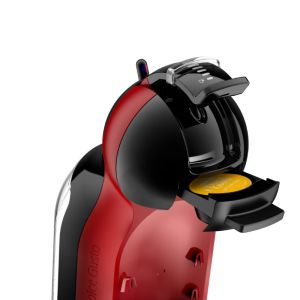 Кафе машина Krups Mini Me KP123H10, автоматична, за капсули Nescafe Dolce Gusto, 1500 W, червено-черна
