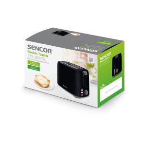Тостер Sencor STS 2607BK, 750 W, черен, 220V