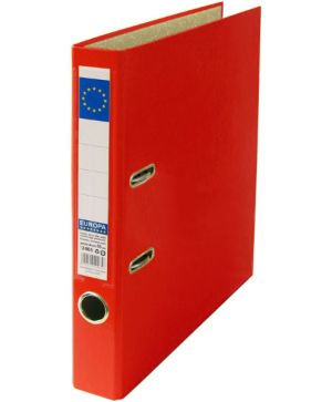 Класьор Europa A4, 5,5 cm Червен