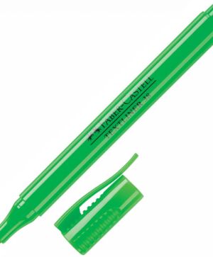 Текс маркер Faber Castell Textliner 38 зелен