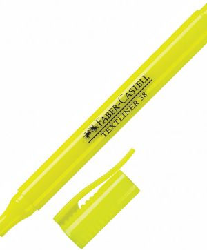 Текс маркер Faber Castell Textliner 38 жълт