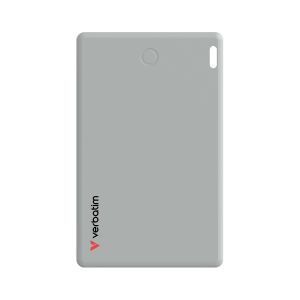 Проследяващо устройство Verbatim My Finder MYFCR-01S, тип карта, сиво