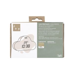 Часовник TNB Joy Cloudy, електронен, LED