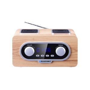 Радио касетофон Blaupunkt PP5.2CR, FM/SD/USB/AUX, с часовник и аларма