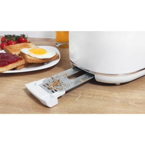 Тостер Blaupunkt TSS802WH, 900 W, бял