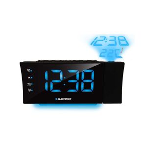 Радио часовник Blaupunkt CRP81USB, FM радио, USB, с прожекция, 5 V, 6 W, черен