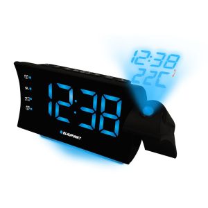 Радио часовник Blaupunkt CRP81USB, FM радио, USB, с прожекция, 5 V, 6 W, черен