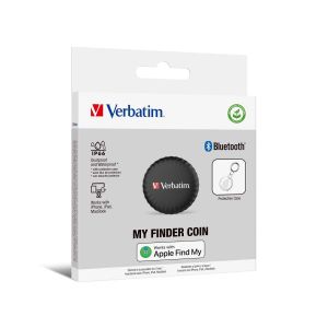 Проследяващо устройство Verbatim My Finder MYFC-01B, тип ключодържател, черно
