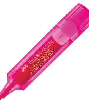 Текст маркер Faber-Castell Розов