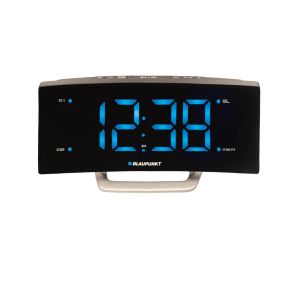 Радио часовник Blaupunkt CR7USB, FM радио, USB, 5.5 V, черен