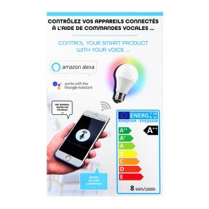 Крушка TNB Smart Home, LED, 60 W, 800 lm, с Wi-Fi, E27