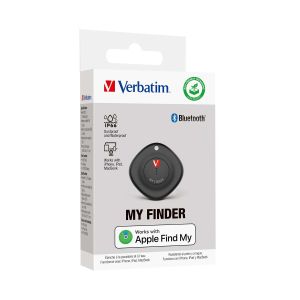 Проследяващо устройство Verbatim My Finder MYF-01, тип ключодържател, черно