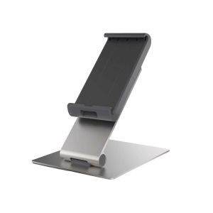 Поставка за таблет Durable Table, за маса или бюро, минимален диaгонал 7 инча, максимално тегло 1 kg, сребриста