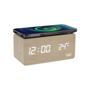 Часовник TNB Joy Dynamo, електронен, LED, с безжично зарядно