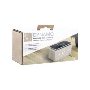 Часовник TNB Joy Dynamo, електронен, LED, с безжично зарядно
