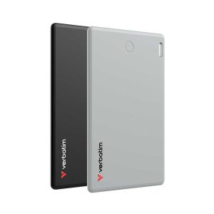 Проследяващо устройство Verbatim My Finder MYFCR-02BS, тип карта, 2 броя, черно и сиво