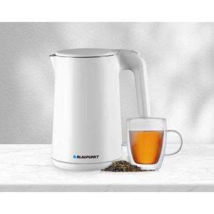 Електрическа кана за вода Blaupunkt EKS701, 1600 W, 1.5 L, бяла