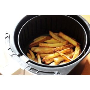 Уред за здравословно готвене Blaupunkt Air Fryer AFD601, 2.5 L, 1500 W, бял