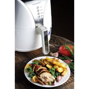 Уред за здравословно готвене Blaupunkt Air Fryer AFD601, 2.5 L, 1500 W, бял