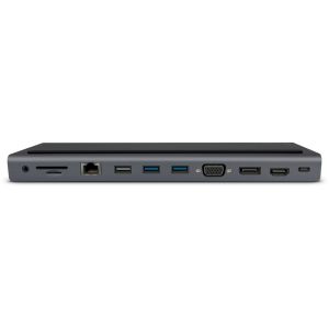 Докинг станция Yenkee 1101, 11 в 1, USB C