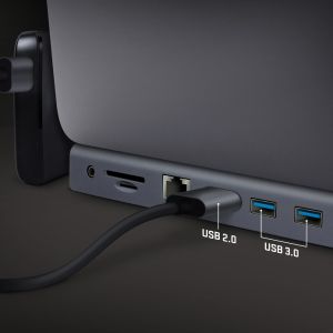 Докинг станция Yenkee 1101, 11 в 1, USB C