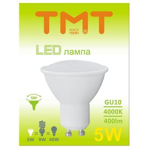 Крушка Tmt LED, GU10, 5W, 230V, 400 lm, 4000k