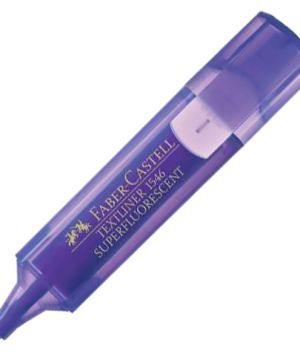 Текст маркер Faber-Castell Лилав НЕОН
