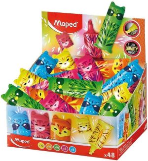 Текст маркер Maped mini pixel party, Син