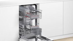Съдомиялна машина Bosch SPV4EKX17E, за вграждане, серия 4, за 10 комплекта, 45 cm