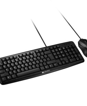 Клавиатура и мишка Canyon CNE-CSET1 USB