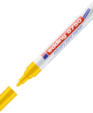 Маркер индустриален Edding 8750 2-4 mm Жълт