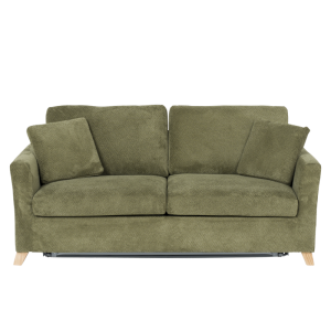 Разтегателен диван - двойка FIZI  - зелен Е75