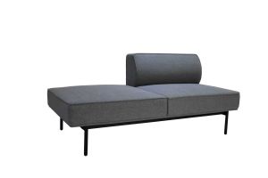 Модул RFG Klark, прав, текстил, 800 х 800 х 720 mm, сив