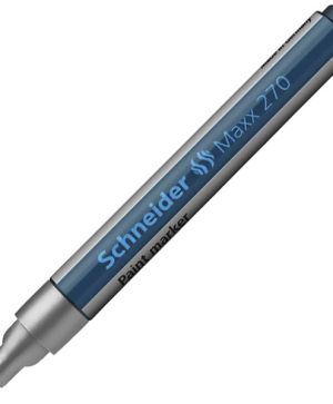 Paint маркер Sсhneider 270 с объл връх, Сребрист