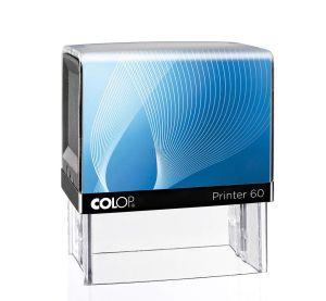 Печат правоълен Colop Printer 60 Син	