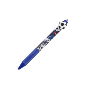Химикалка Sazio Mistic, футбол, изтриваема, 0.5 mm, асорти, 1 брой