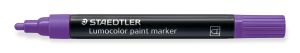 Акрилен маркер Staedtler Lumocolor 349, виолетов 6