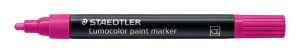 Маркер Staedtler Lumocolor Paint 349, акрилен, РОЗОВ