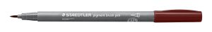 Флумастер Staedtler Pigment Brush 371, КЕСТЕНЯВ