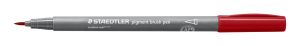 Флумастер Staedtler Pigment Brush 371, ЧЕРВЕН 29