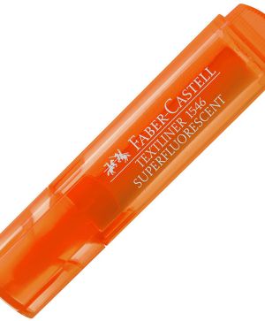 Текст маркер Faber-Castell Оранжев НЕОН