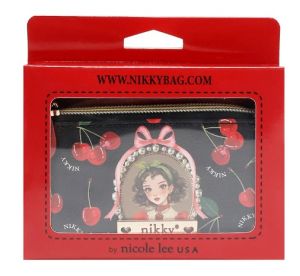 Портмоне Nikky 12.7х9.5х1.9cm, CHERRY LIP
