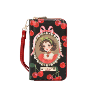 Портфейл Nikky, 10x16x4.5 cm, Cherry Lips