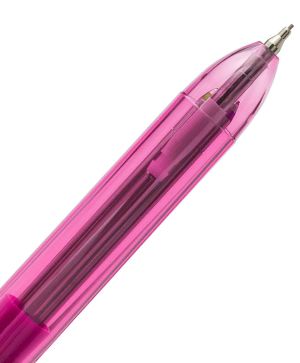 Двуцветна химикалка 2+1 KOH-I-NOOR + молив Розов