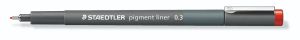 Тънкописец Staedtler Pigment Liner 308, 0.5,червен